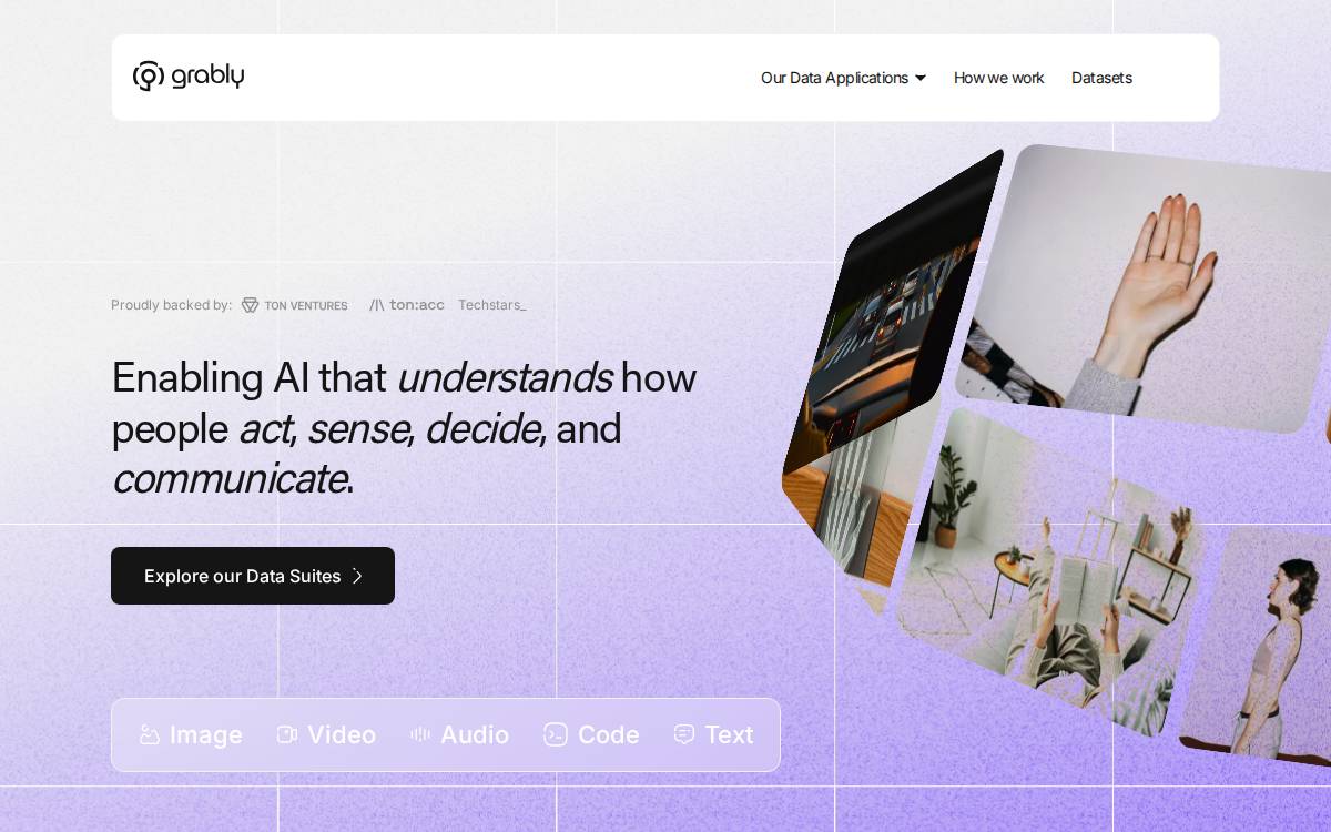 Grably website preview