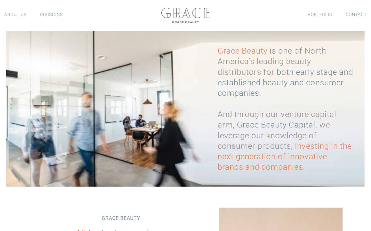 Gracebeauty website preview