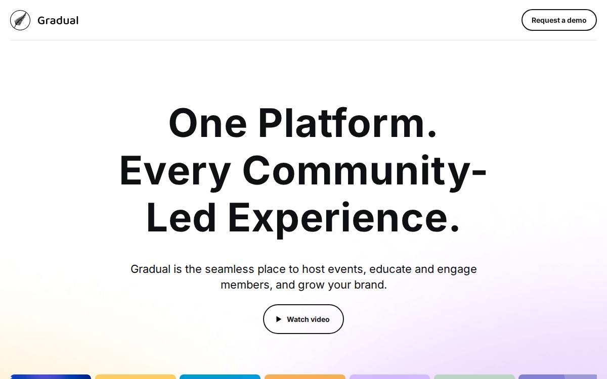 Gradual website preview