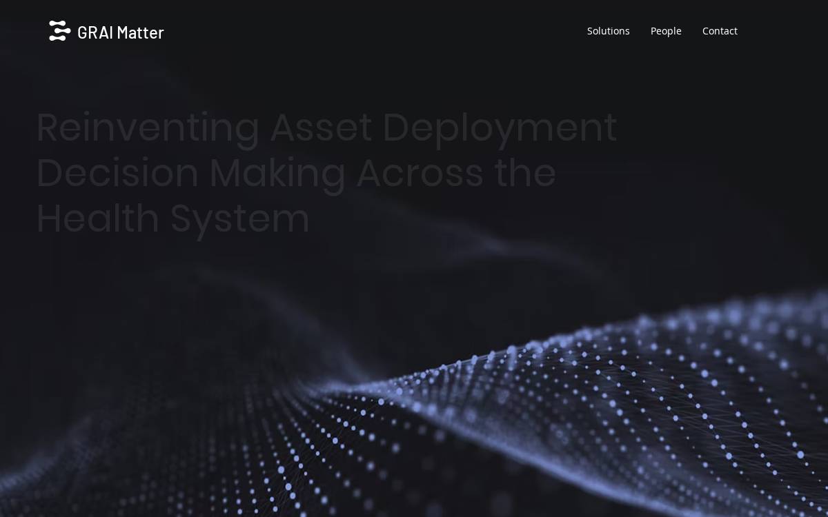 Grai Matter website preview