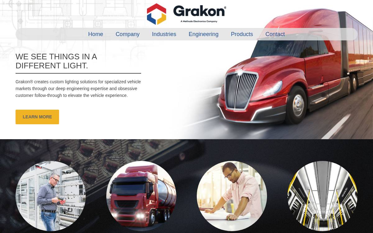 Grakon website preview