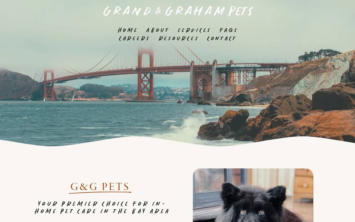 Grandgrahampets website preview