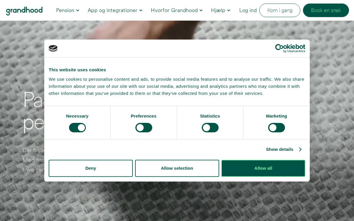 Grandhood website preview