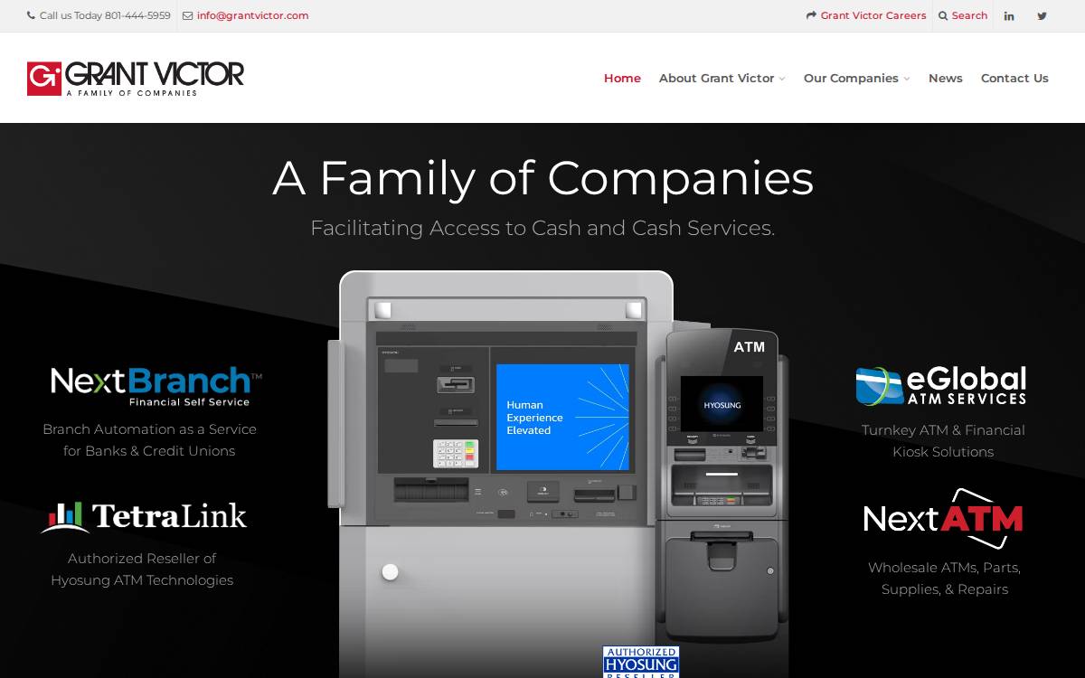 Grant Victor website preview