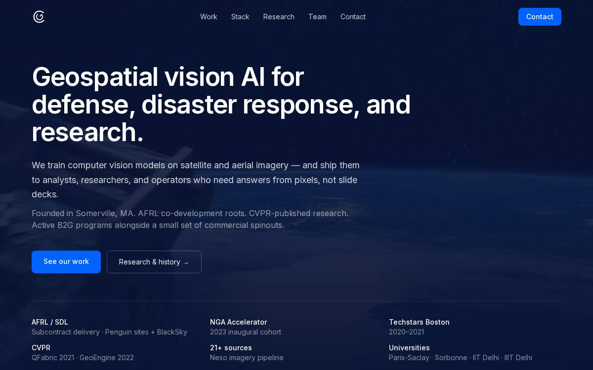 Granular.ai website preview