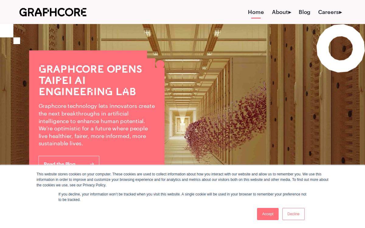 Graphcore website preview