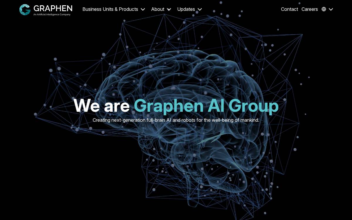 Graphen website preview