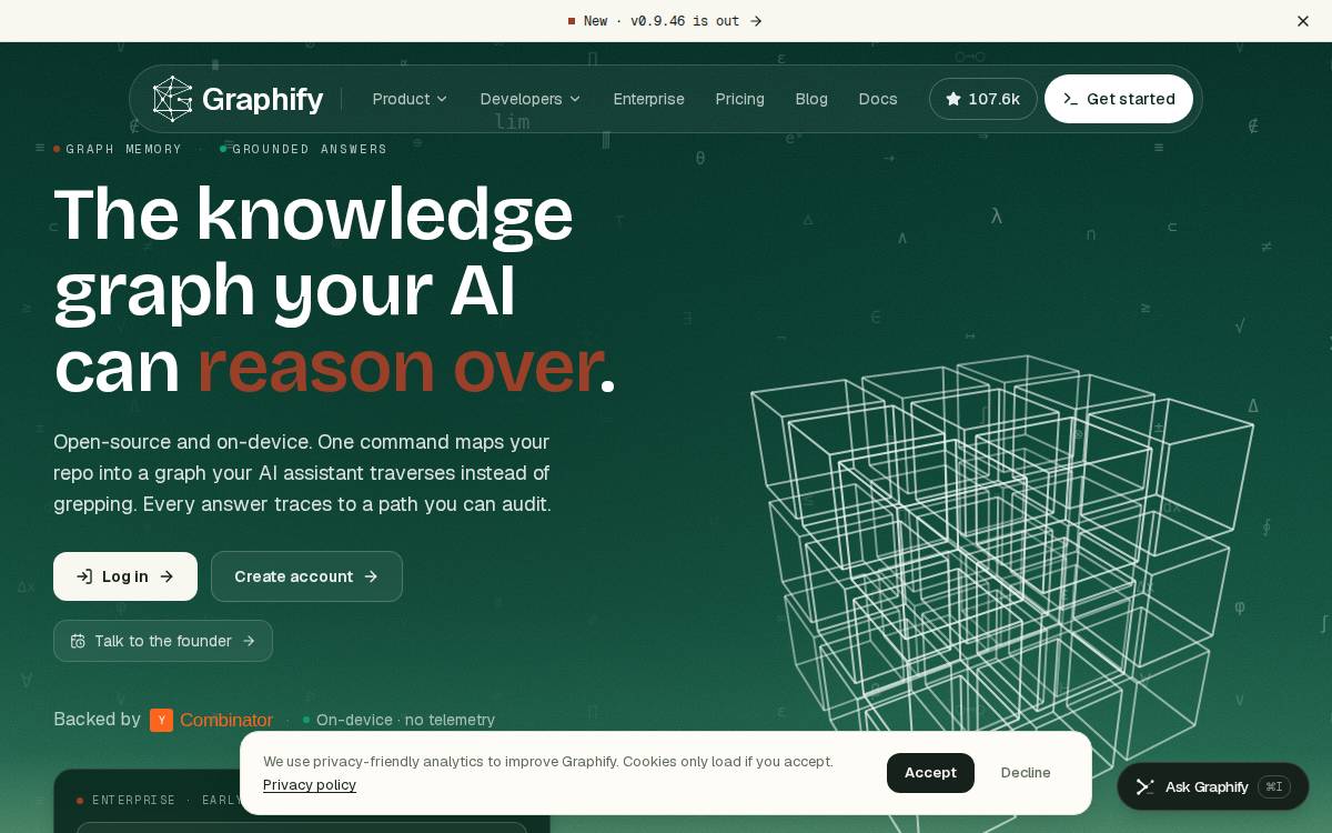 Graphify Labs website preview