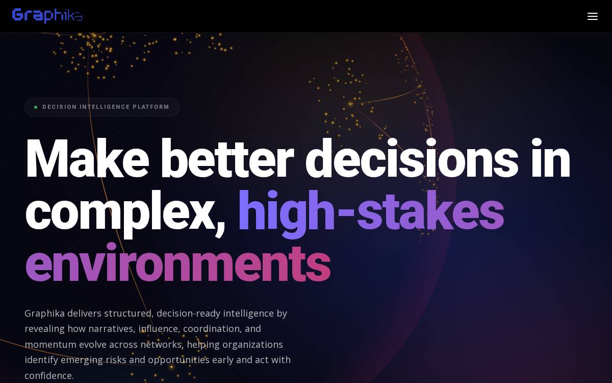 Graphika website preview
