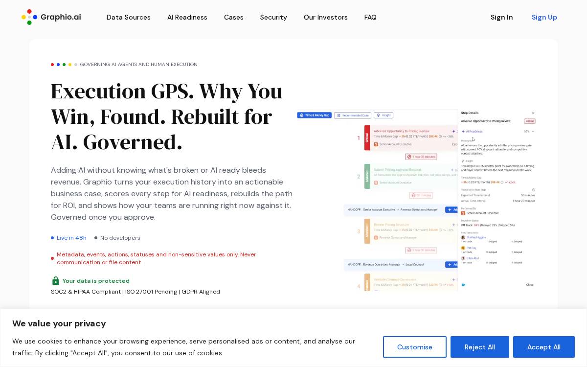 Graphio website preview
