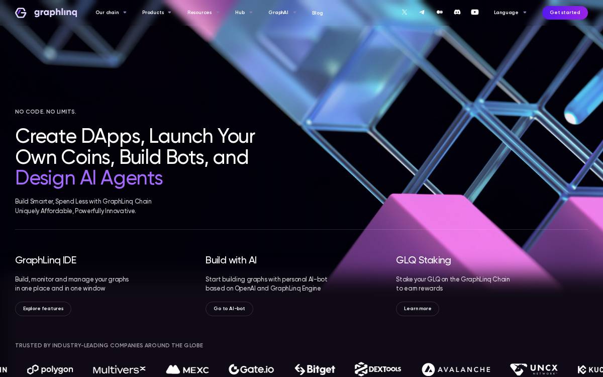 Graphlinq website preview