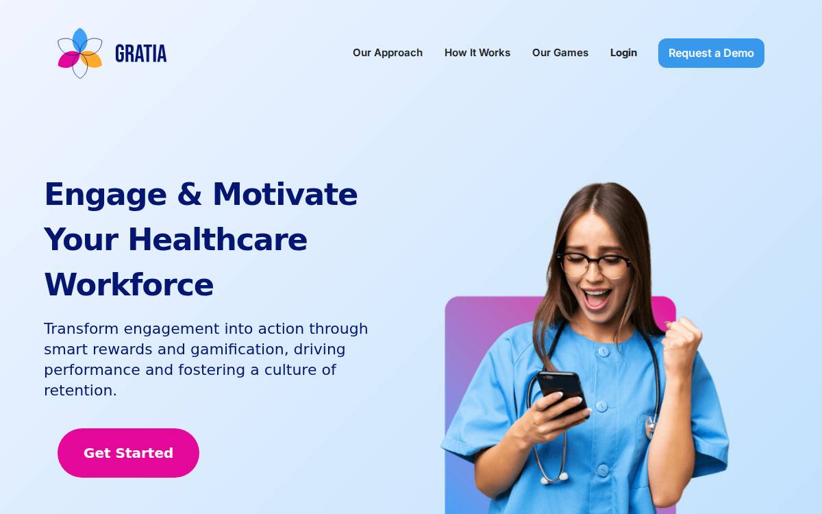 Gratia Health website preview
