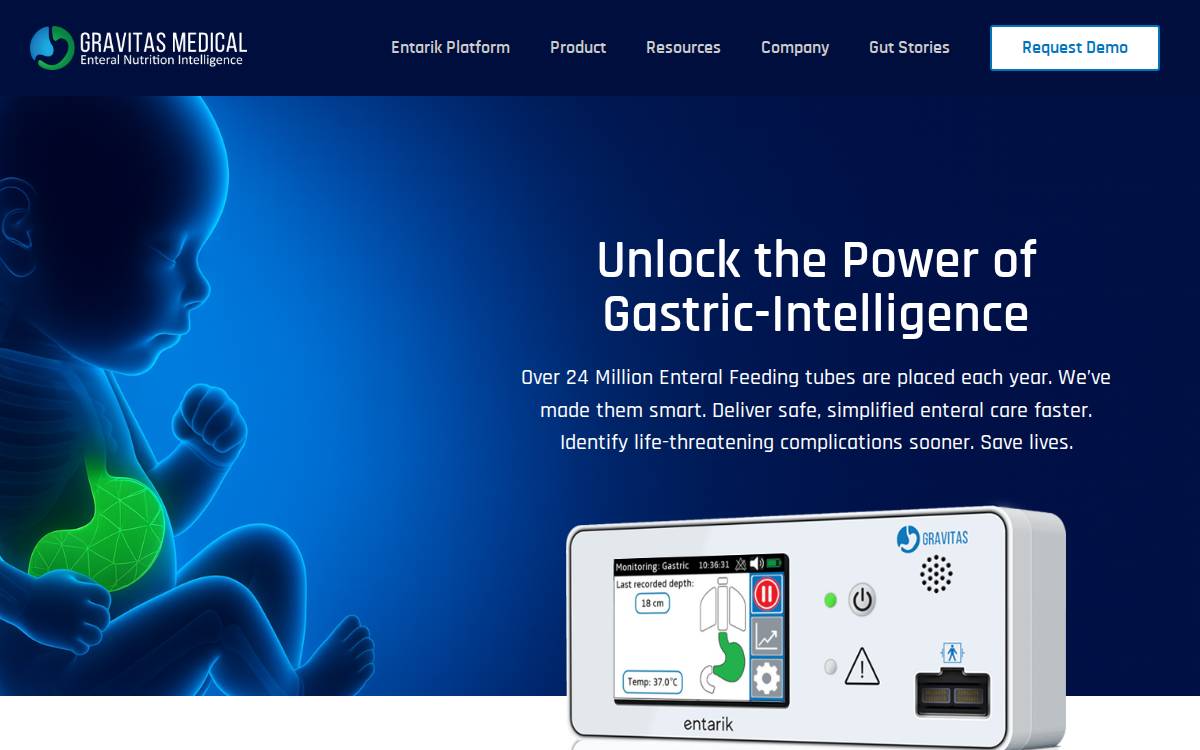 Gravitas Medical website preview