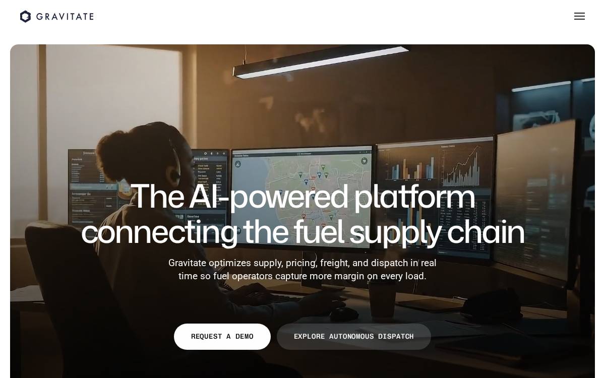 Gravitate website preview