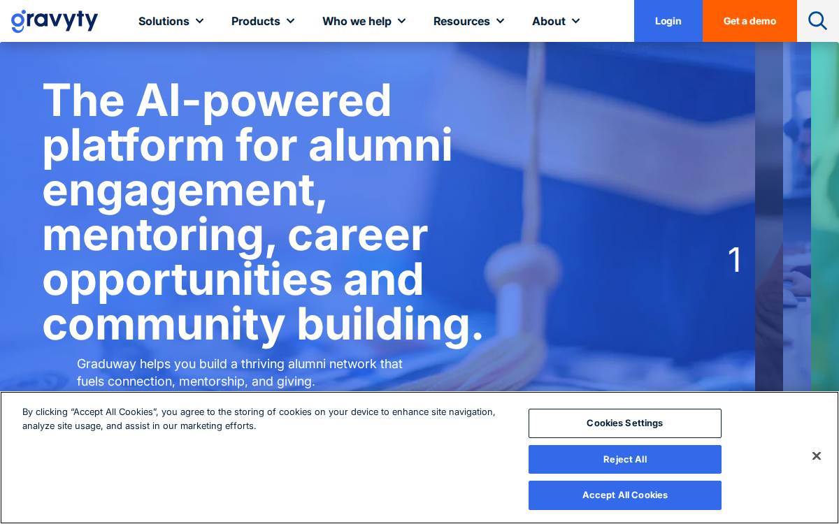Gravyty website preview