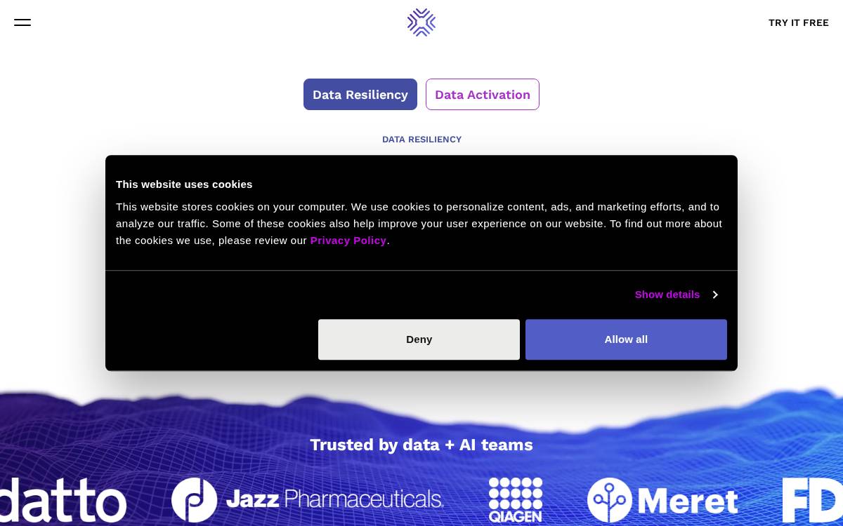 GRAX website preview