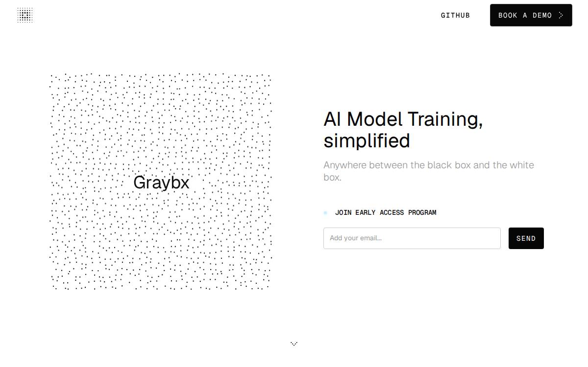 Graybox website preview