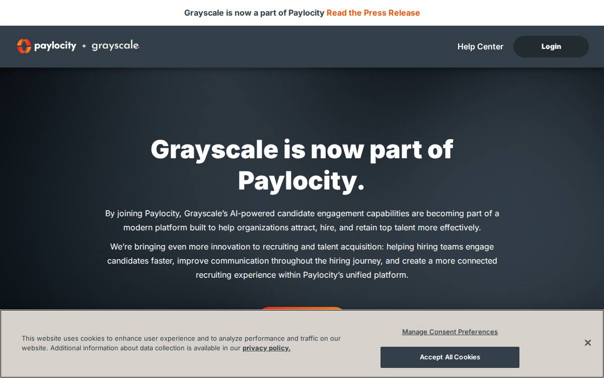 Grayscaleapp website preview
