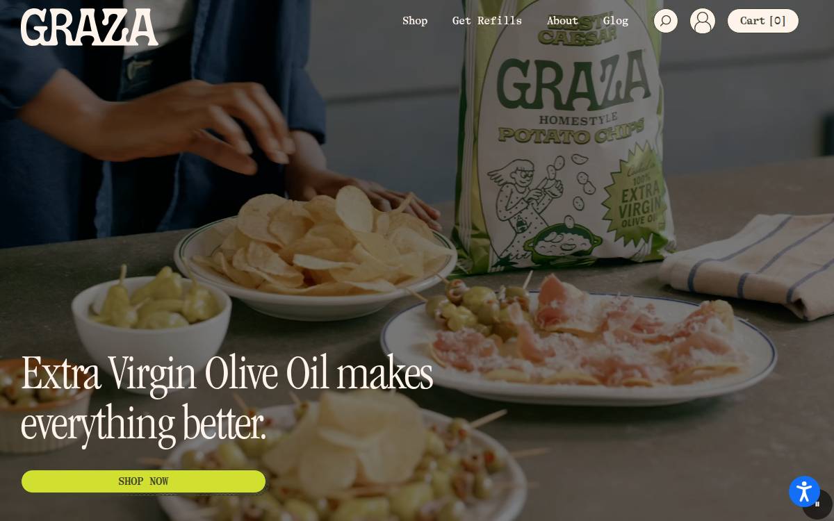 Graza website preview