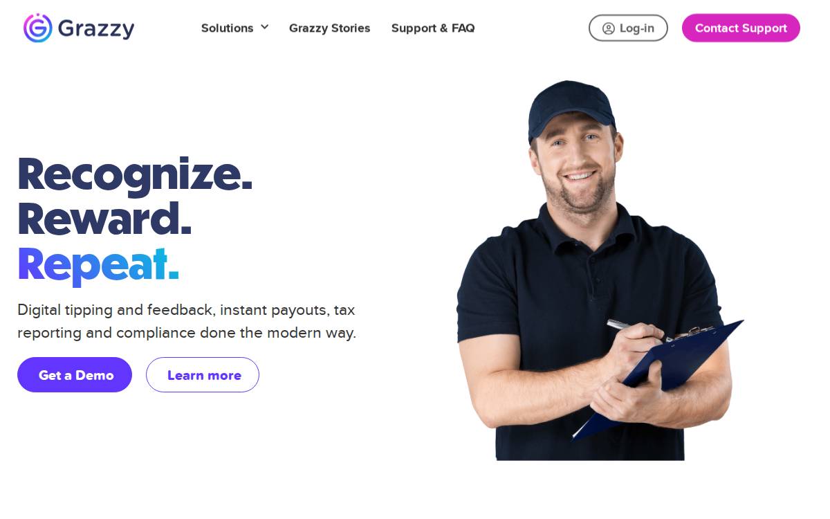 Grazzy website preview