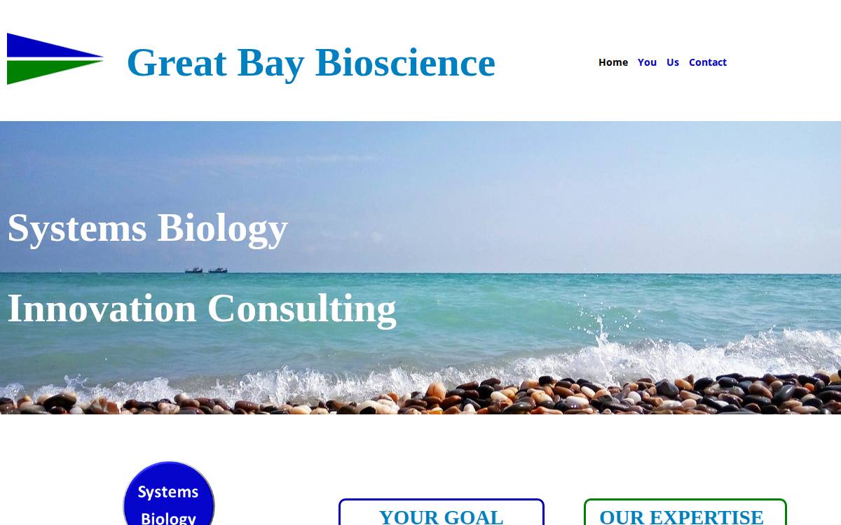 Greatbaybio website preview