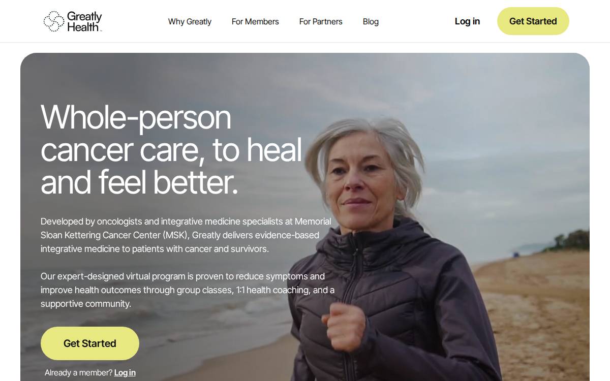 Greatly Health website preview