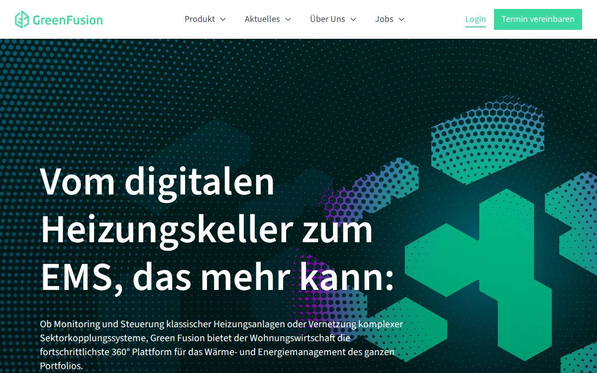 Green Fusion GmbH website preview