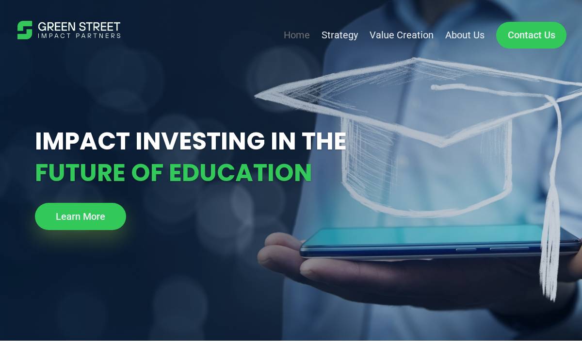 Green Street Impact website preview