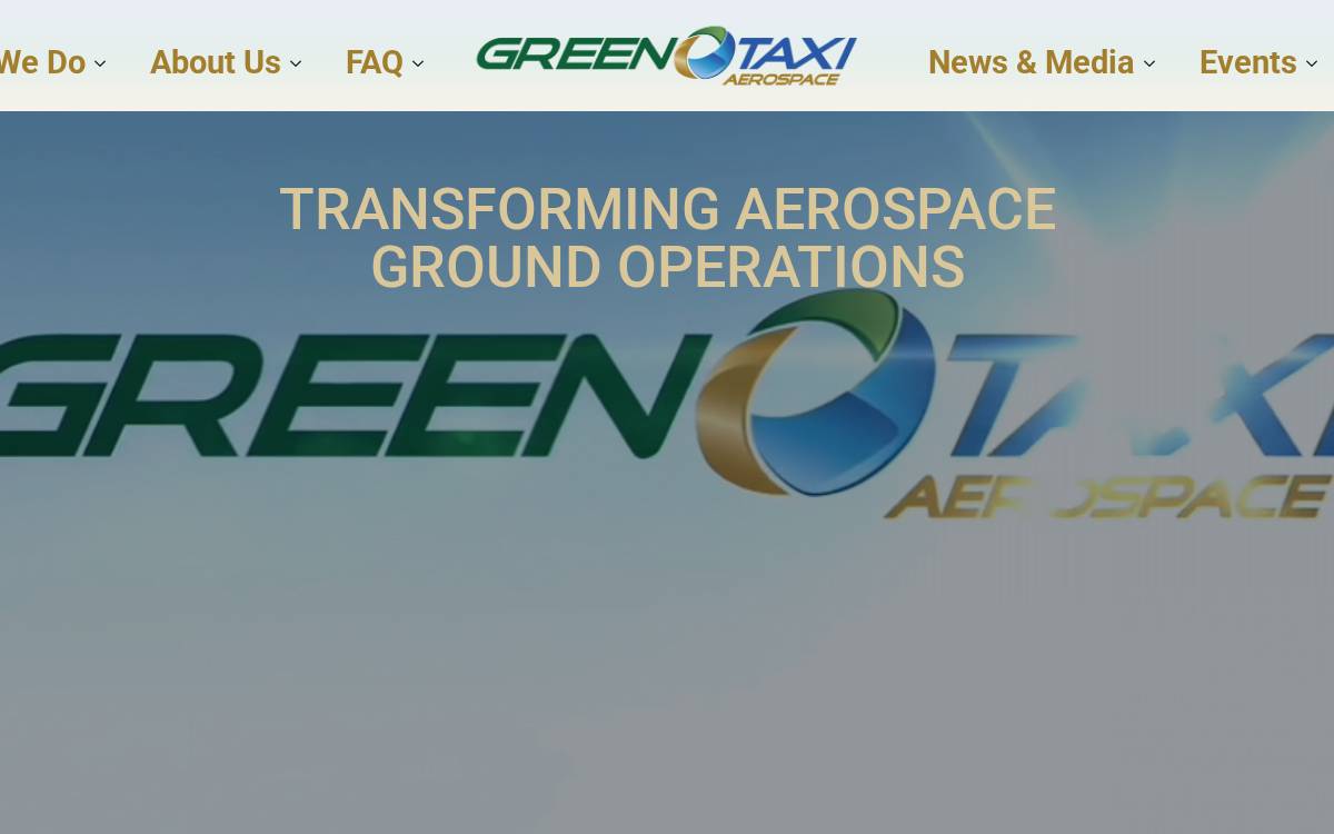 Green Taxi website preview