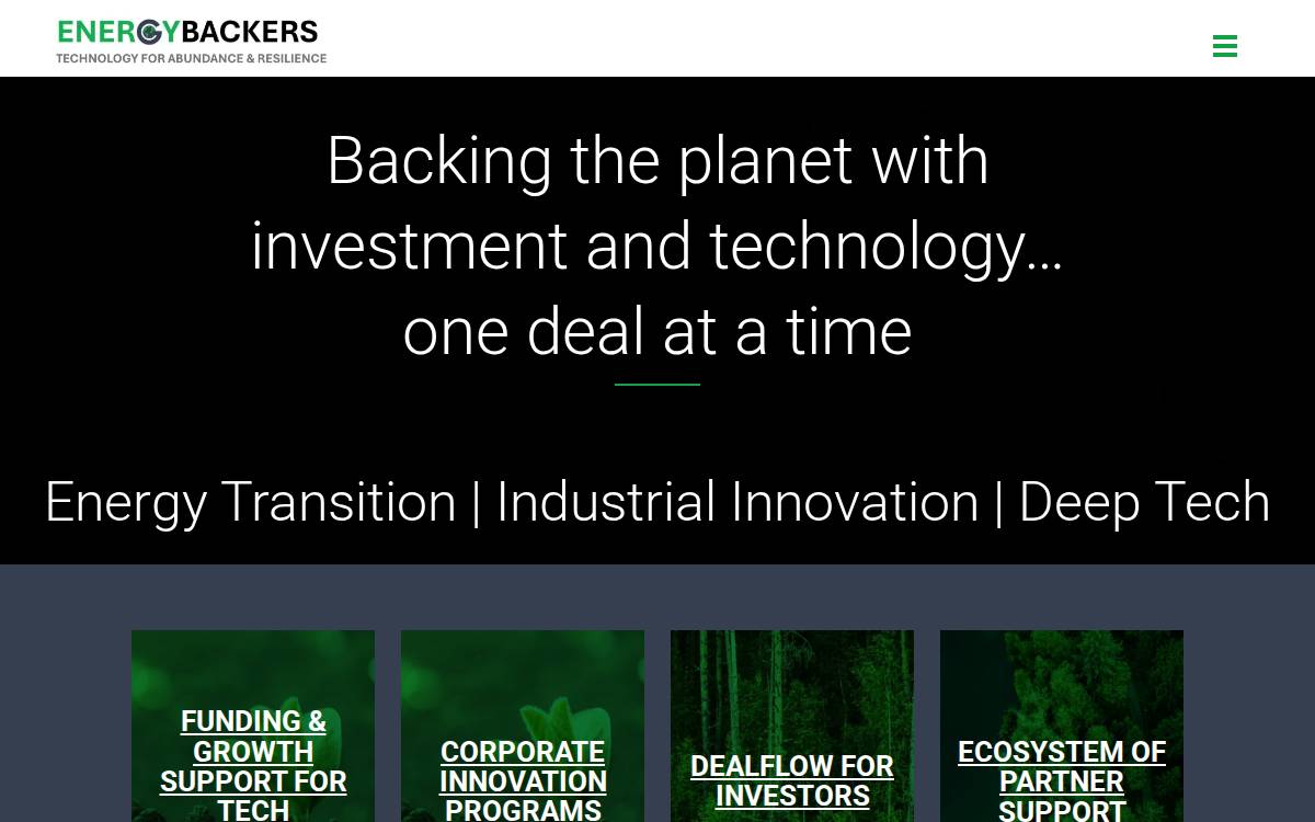 Greenbackers Investment Capital website preview
