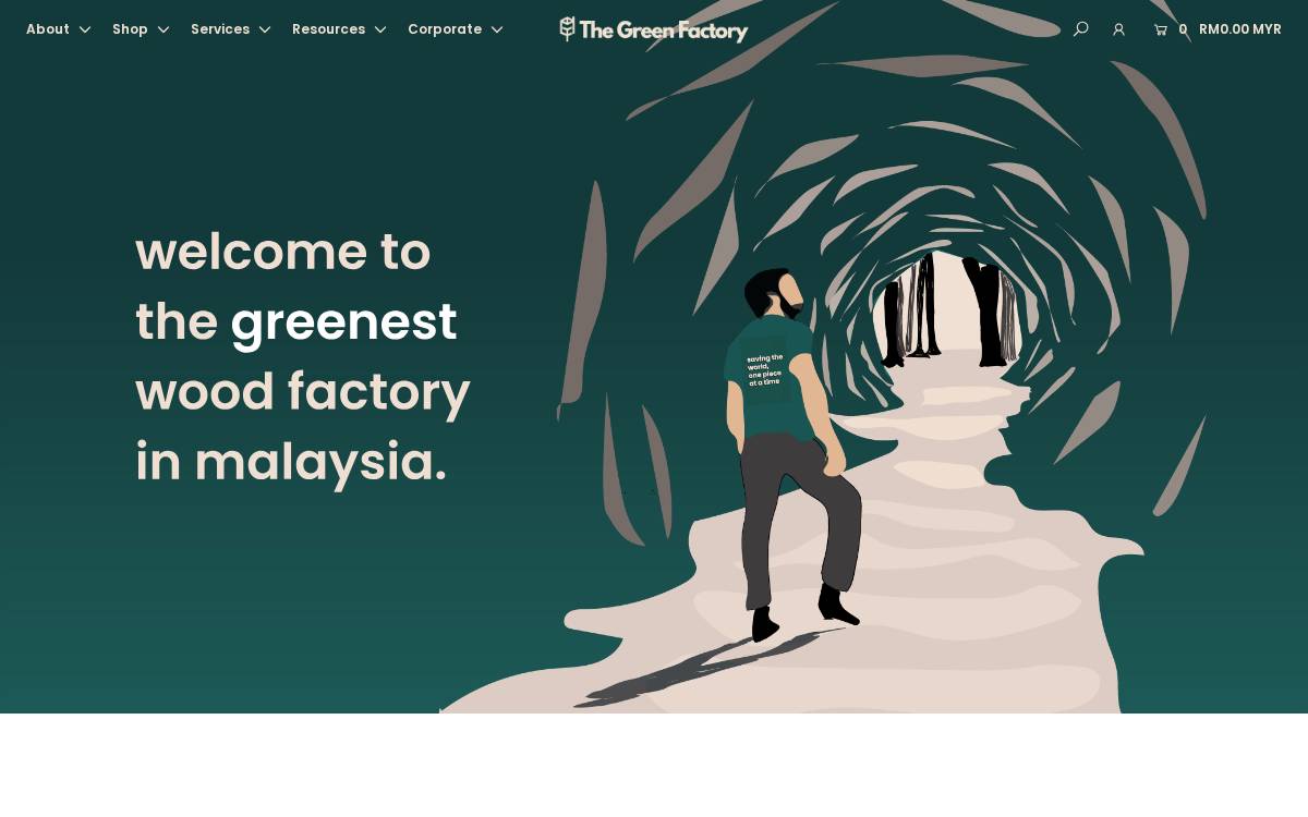 Greenfactory website preview