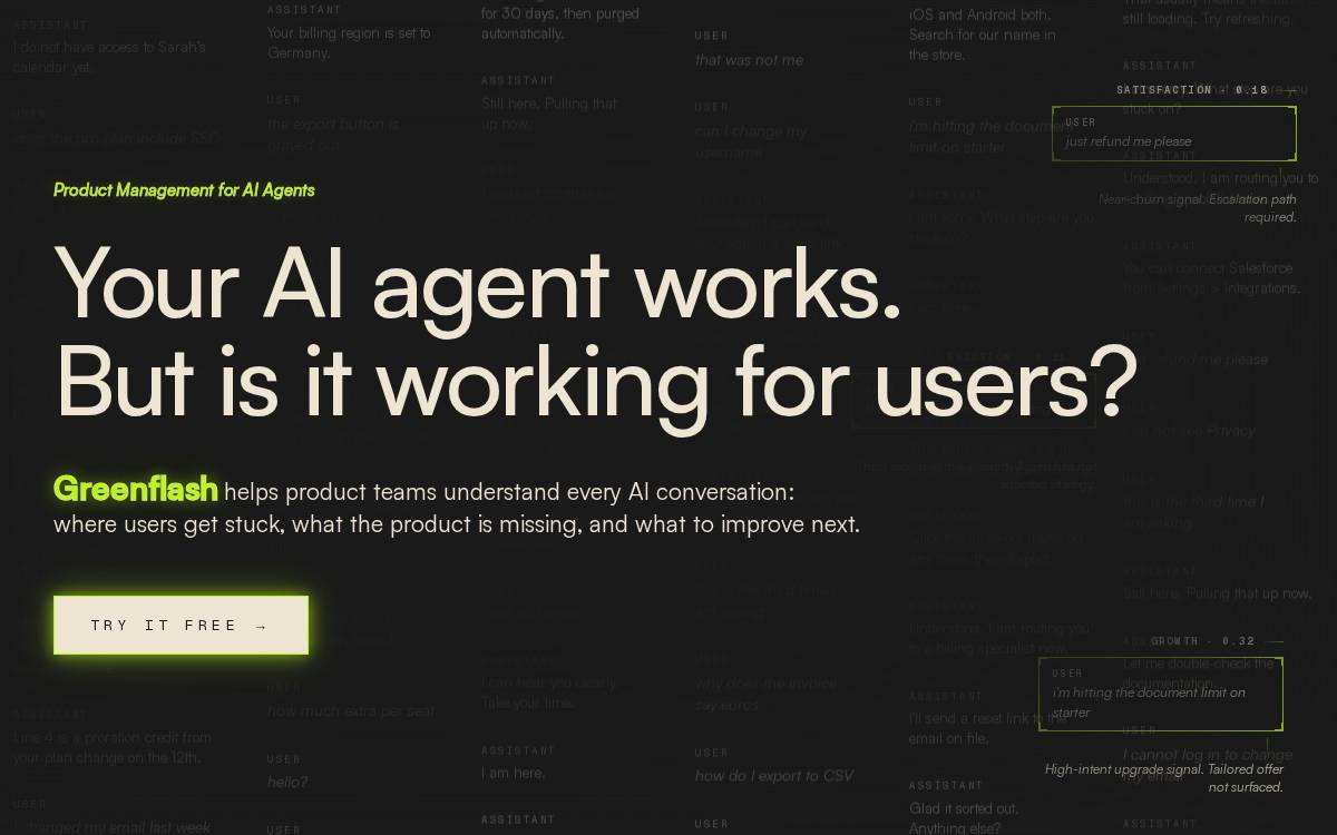 Greenflash website preview