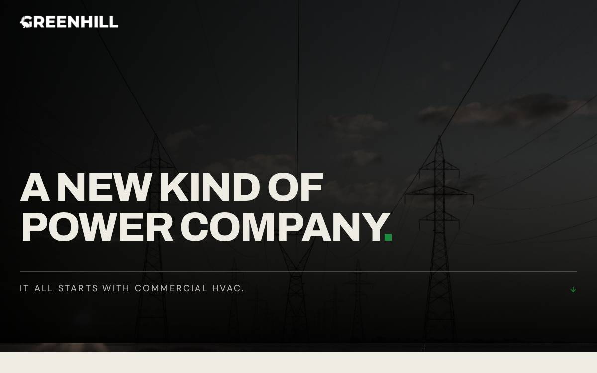 Greenhill website preview