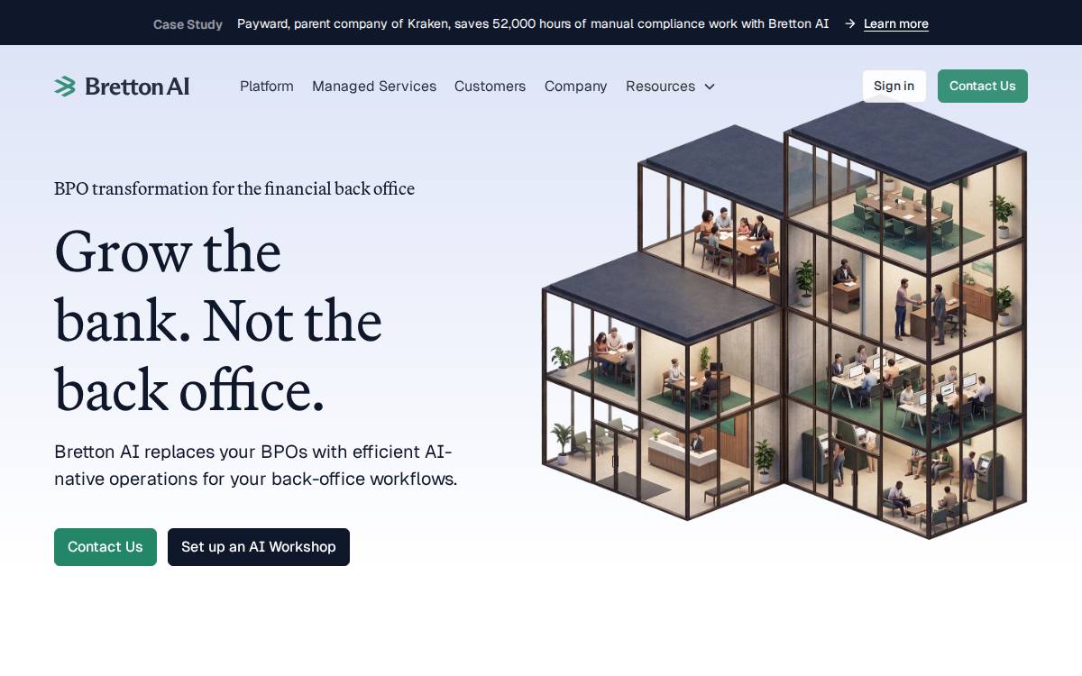 Greenlite AI website preview