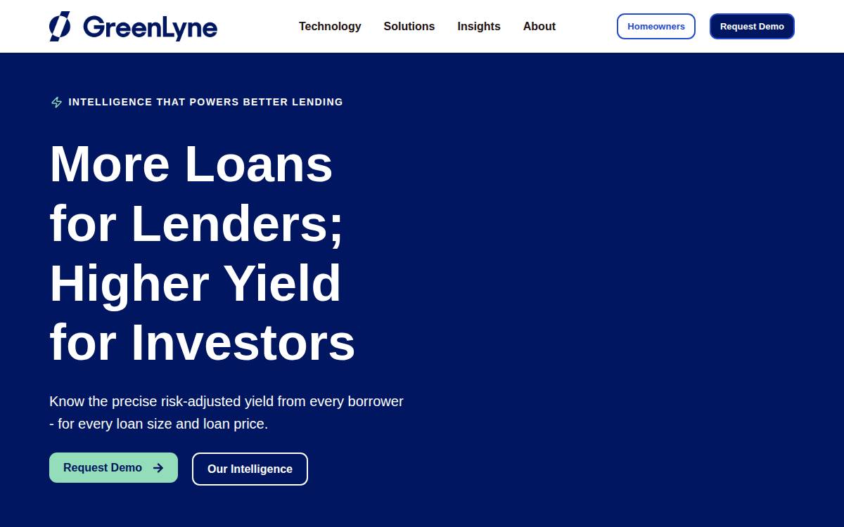 Greenlyne website preview