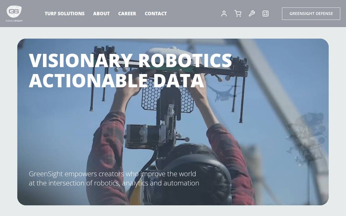 Greensightag website preview