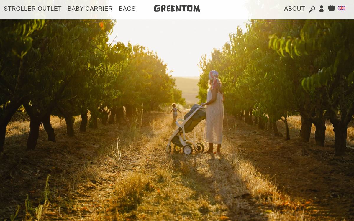 Greentom website preview