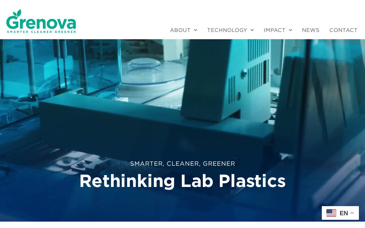 Grenova website preview