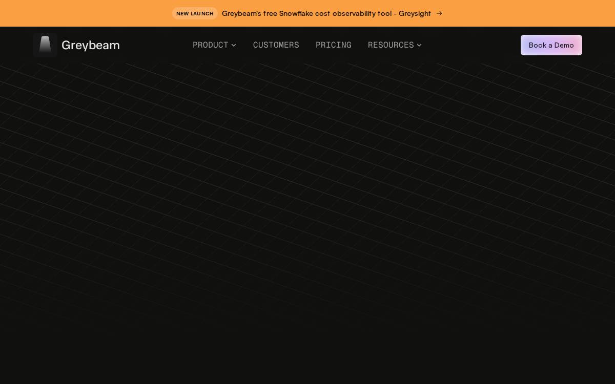 Greybeam website preview