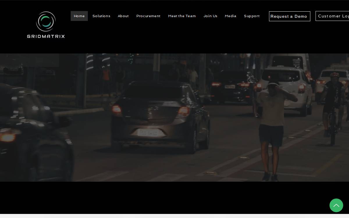 GridMatrix website preview