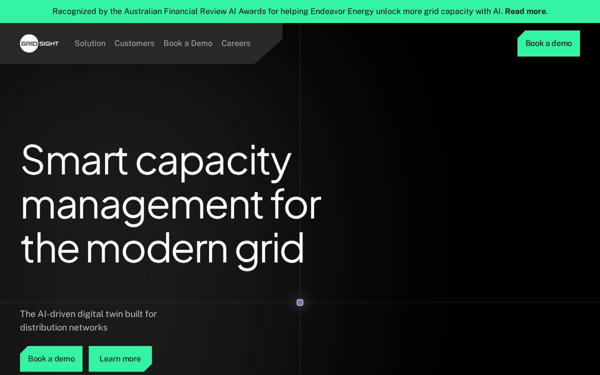 Gridsight website preview