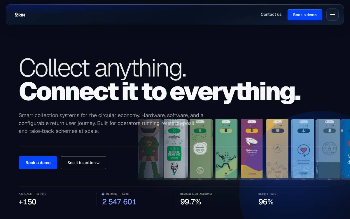 GRIN website preview