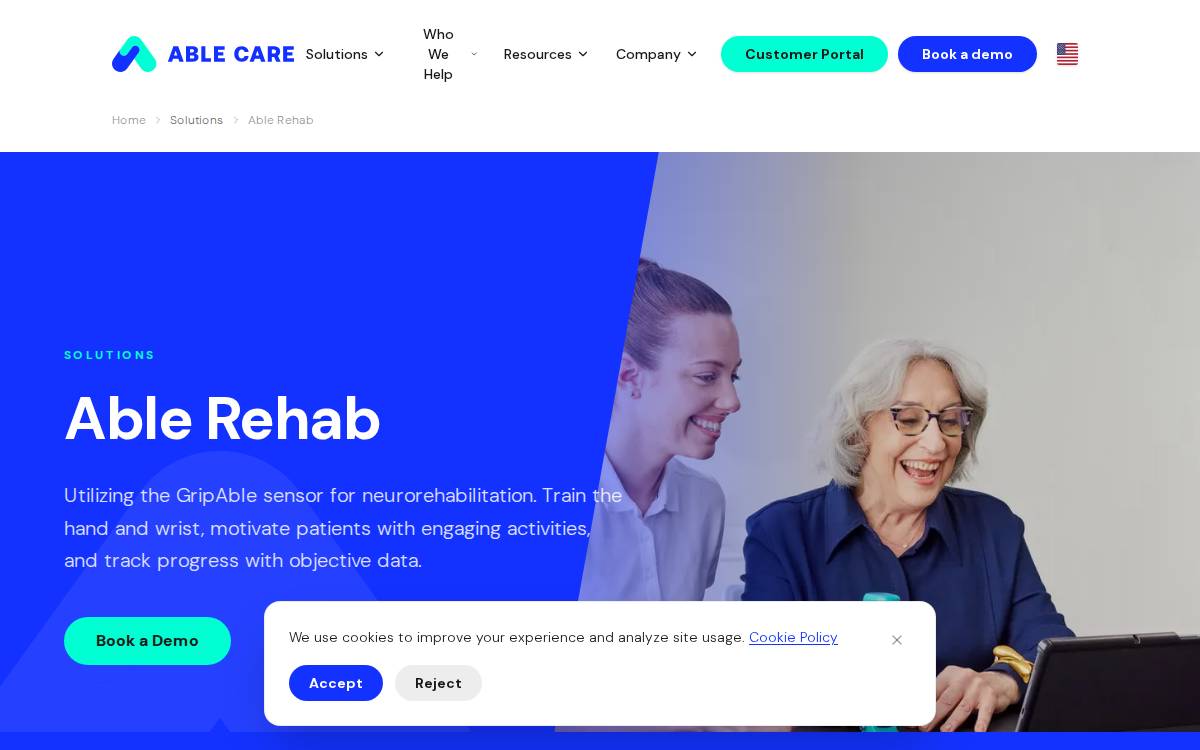 Gripable website preview
