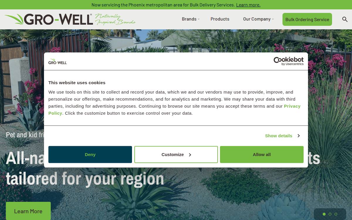 Gro Well website preview