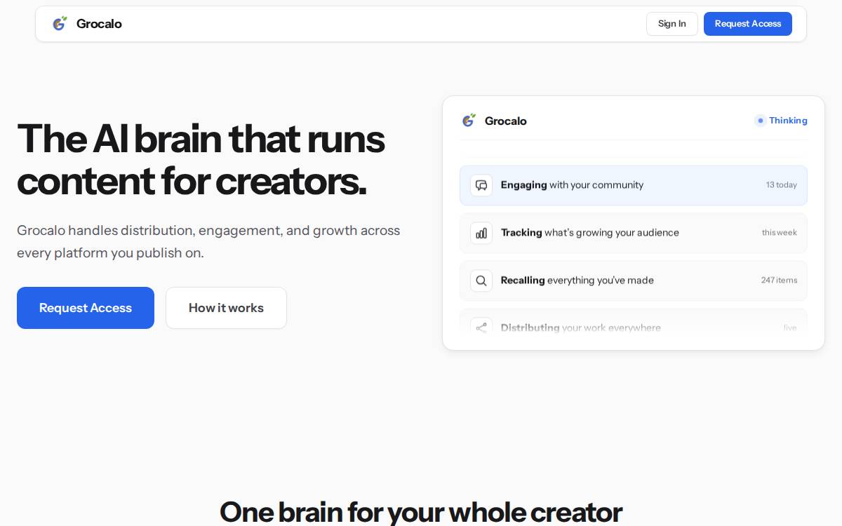 Grocalo website preview