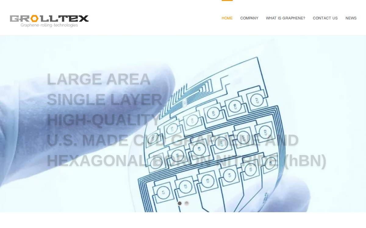 Grolltex website preview