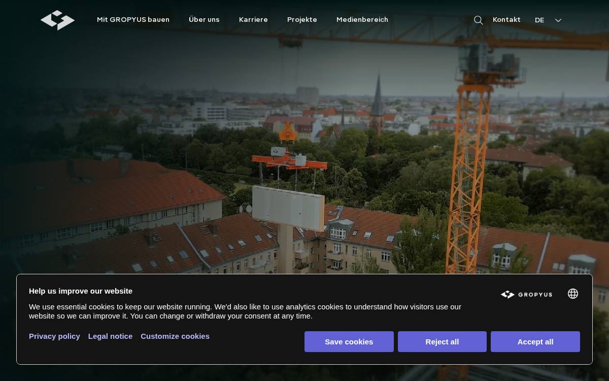 GROPYUS website preview