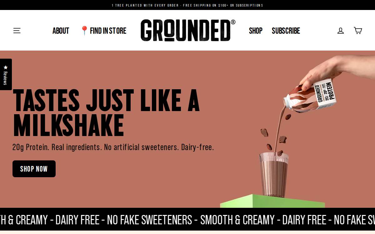 Grounded website preview