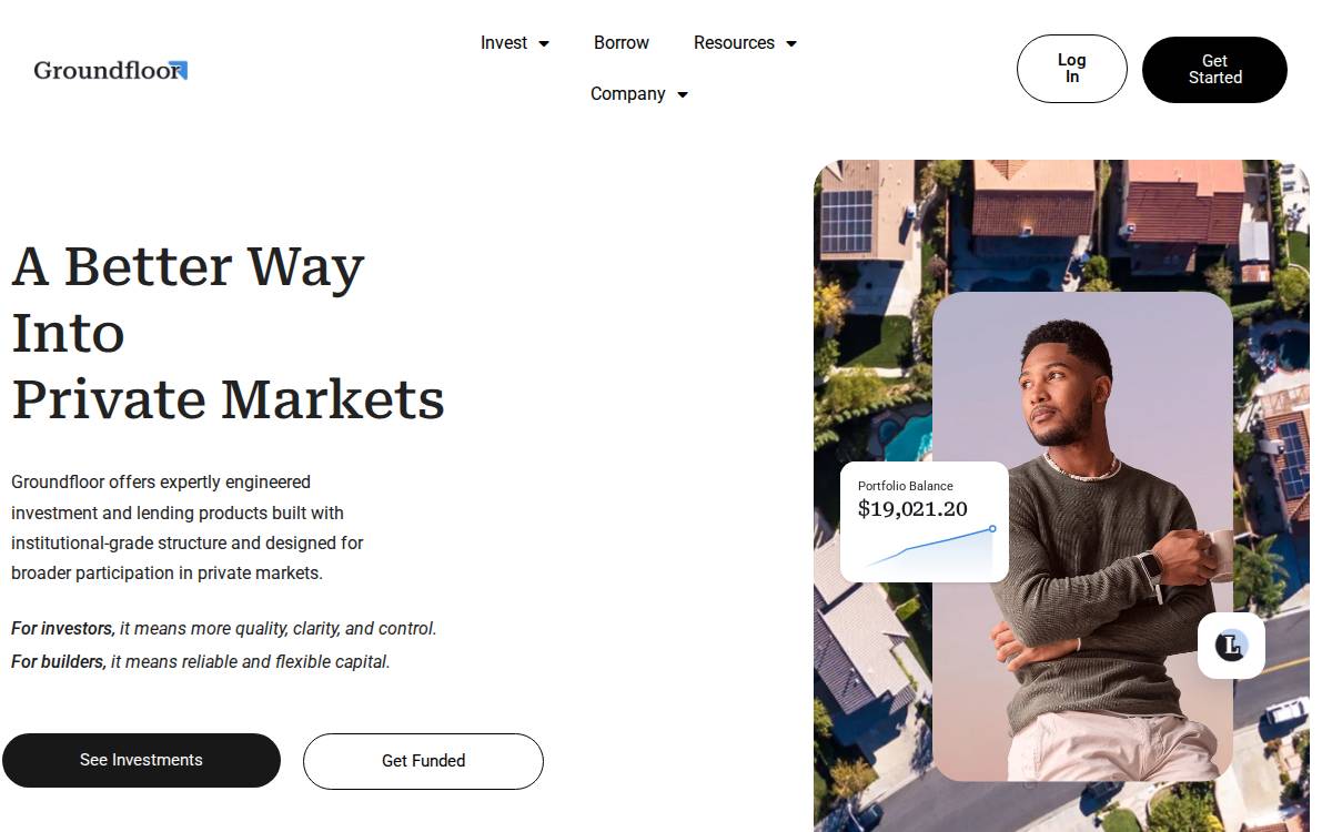 Groundfloor website preview