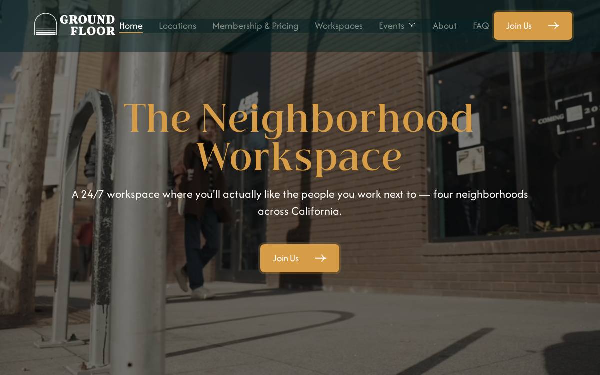 Groundfloor website preview